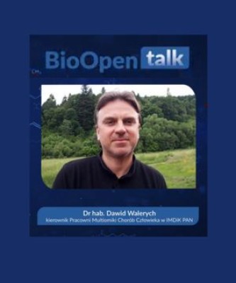 Dr hab. Dawid Walerych gościem podcastu „BioOpen Talk”